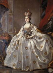 Retrato de Catalina la Grande por Stefano Torelli